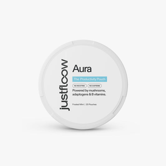 Aura | Nootropic Pouch For Performance | No Caffeine, No Nicotine | 20 pouches per tub
