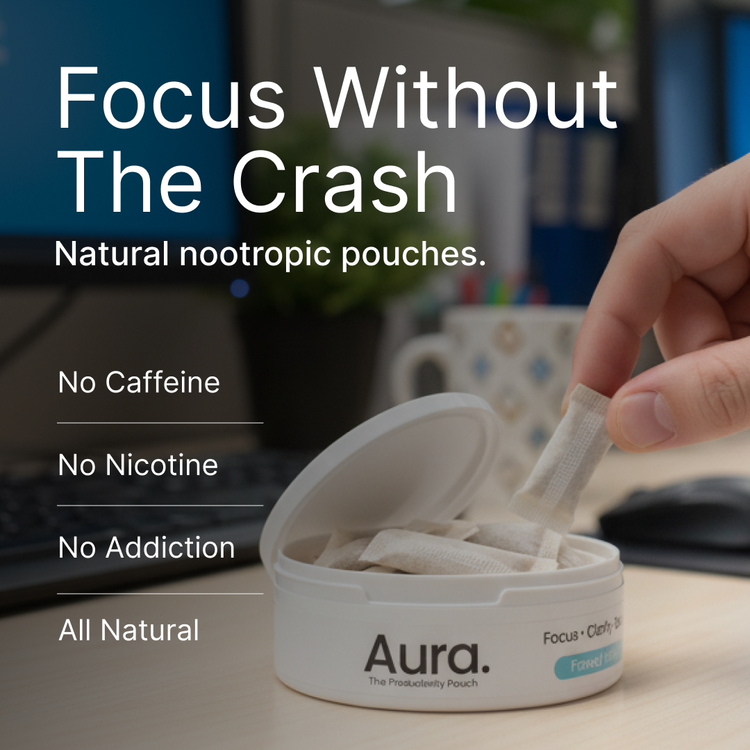 Aura Nootropic Productivity Pouch